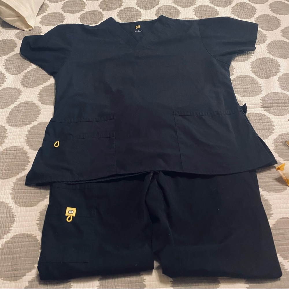 WonderWink Black Scrubs